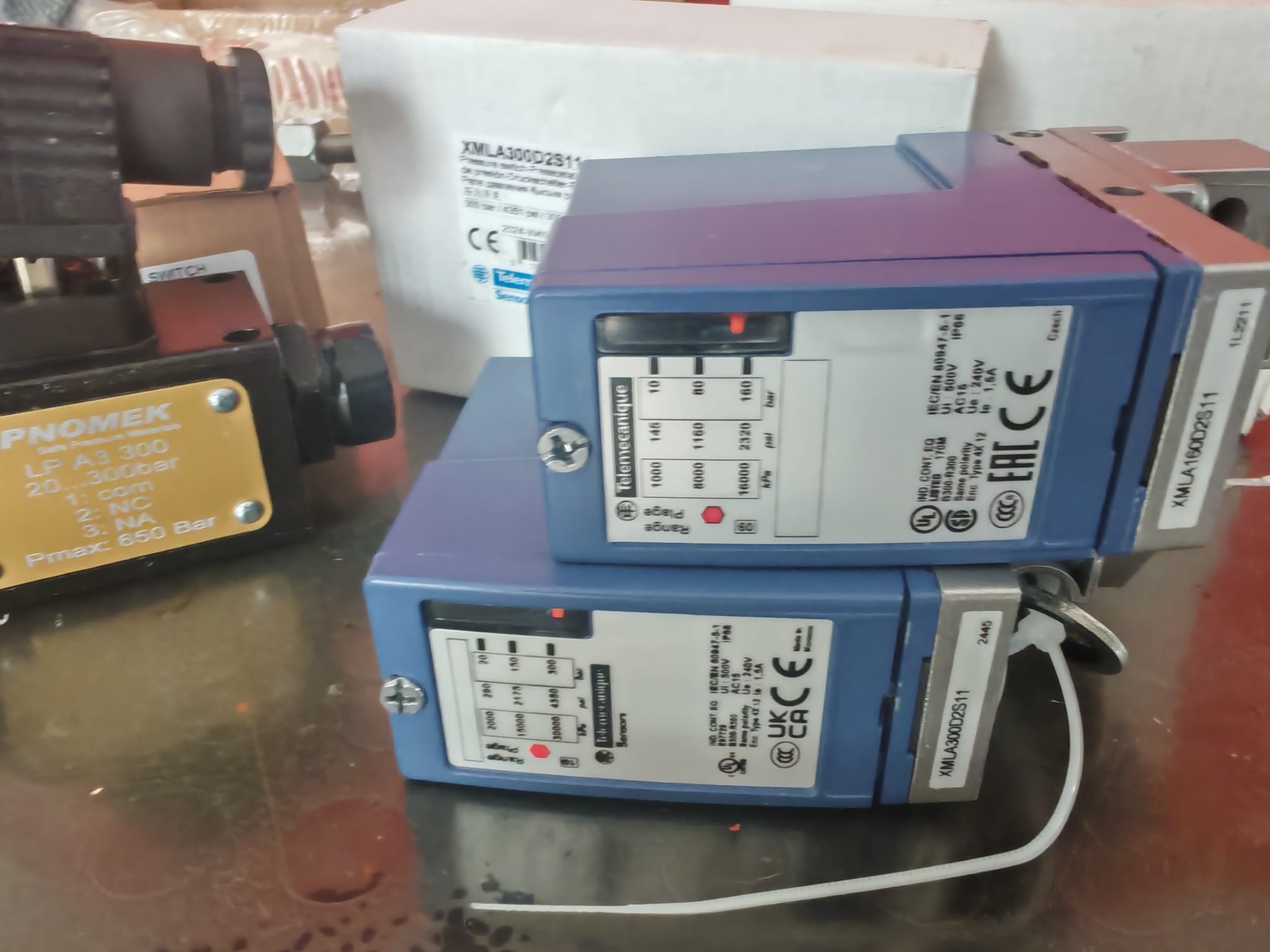 Telemecanique Basınç Şalteri ve Transmitterleri - Görsel 7
