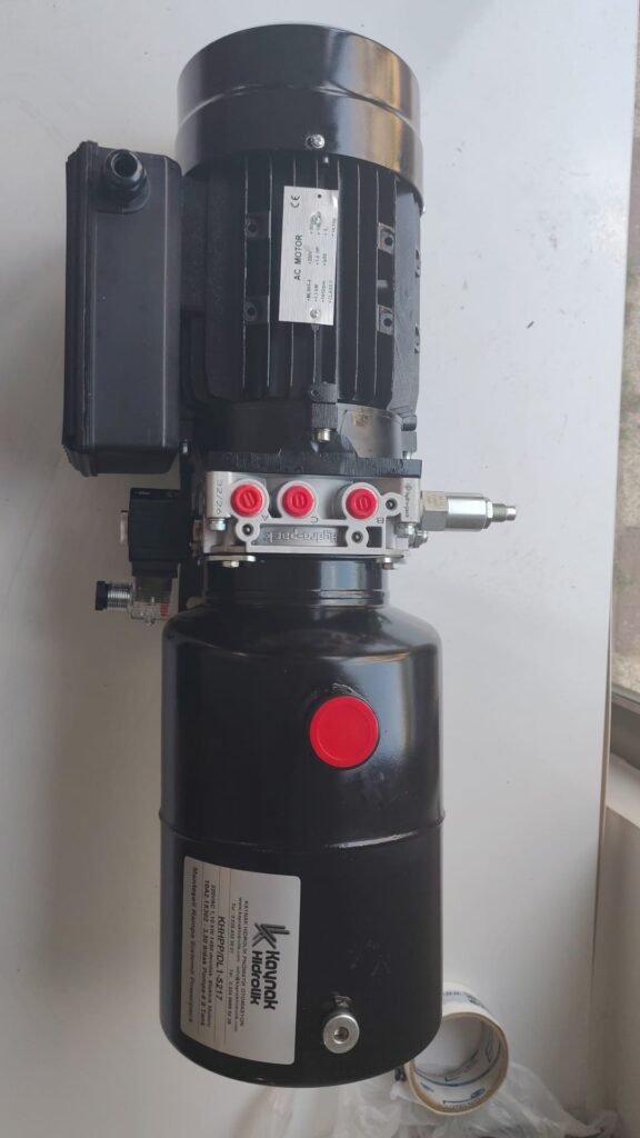 Menteşeli Rampa Sistemli Powerpack - Hidrolik Güç Ünitesi